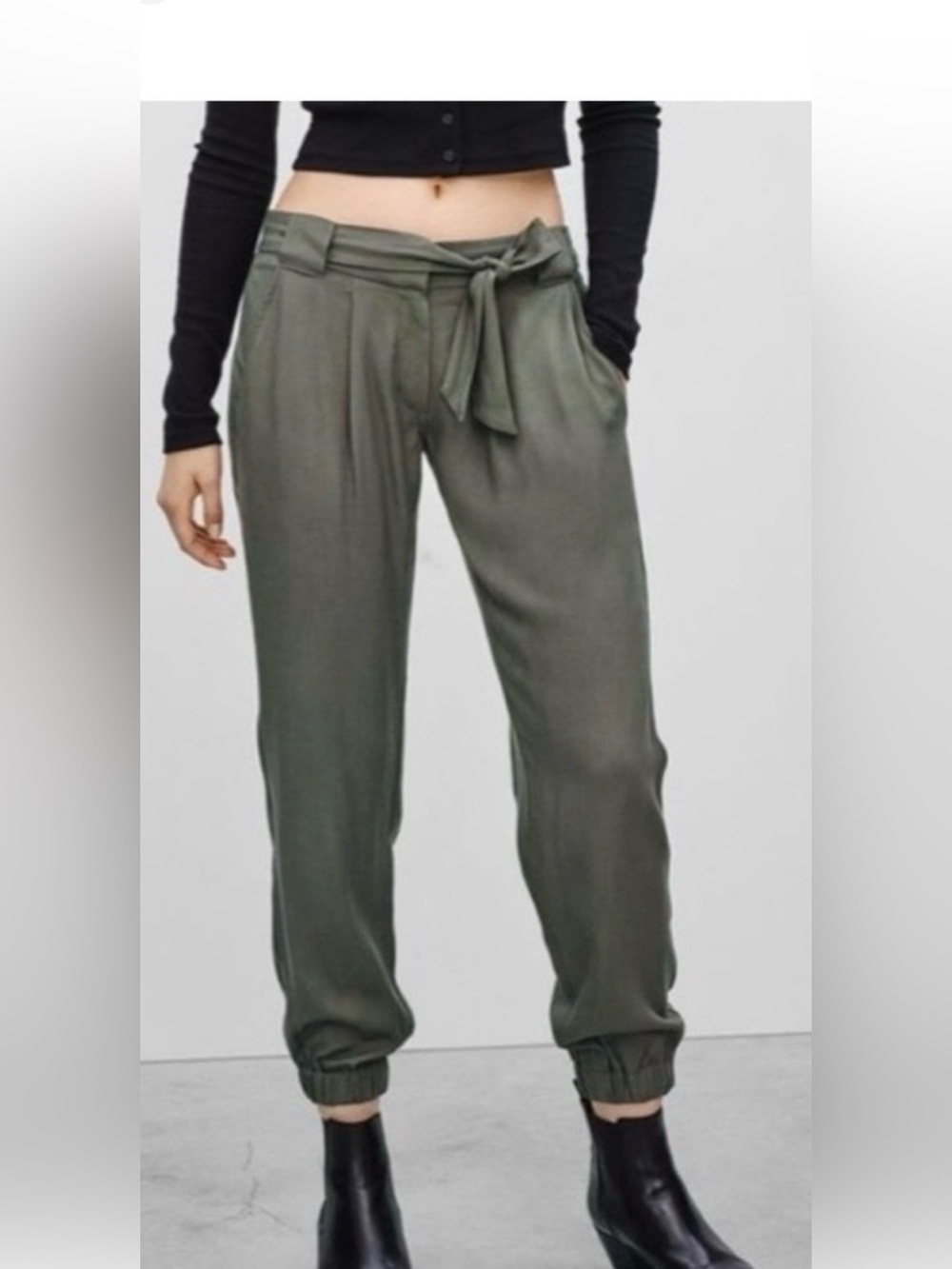 💕BOGO💕 Talula Olive Green Trouser joggers